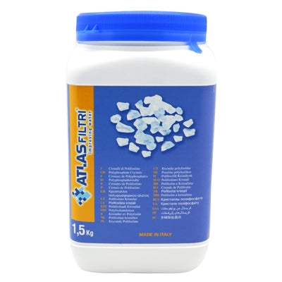 CONFEZIONE DI POLIFOSFATI PER DOSATORE- 1,50 kg- ATLAS- pezzi 1