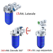 DOSATORE PROPORZIONALE DI POLIFOSFATO- Att. sup. orizzontale  FF 1/2- DH- pezzi 1