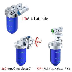 DOSATORE PROPORZIONALE DI POLIFOSFATO- Att. sup. orizzontale  FF 1/2- DH- pezzi 1