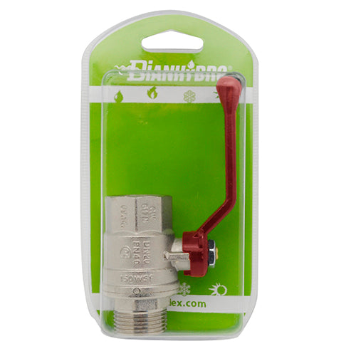 VALVOLA A SFERA MF  CON LEVA BLISTER- 3/4 DN 20  PN 40- FAIDF- pezzi 1