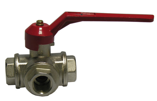 VALVOLA A SFERA A 3 VIE  CON LEVA- 3/4 (DN 20) 50 bar / 725 psi- ITAP- pezzi 1