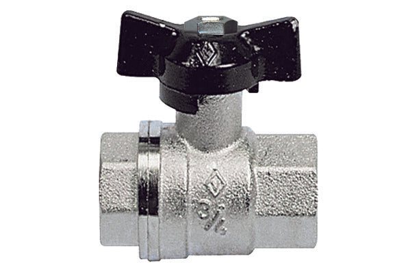 VALVOLA A SFERA FF CON FARFALLA- 3/8''  DN 10  PN 64- BUGAT- pezzi 1