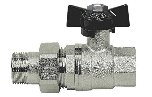 VALVOLA A SFERA MF CON BOCCHETTONE A FARFALLA- 3/4''  DN 20  PN 40- BUGAT- pezzi 1