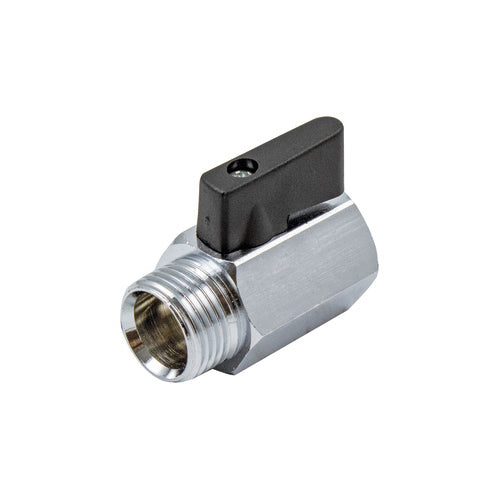 MINIVALVOLA SFERA MF CON LEVA NERA- 1/2- TIEMM- pezzi 1