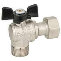 VALVOLA A SFERA AD ANGOLO A PASSAGGIO TOTALE MF DADO MOBILE- 1/2x3/4  DN 15  PN 40- BUGAT- pezzi 1