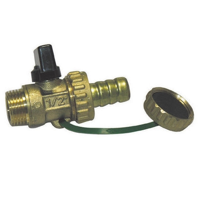 RUBINETTO SCARICO CALDAIA LEVA ALLUMINIO- 1/2''       DN 10   PN 16- BUGAT- pezzi 1