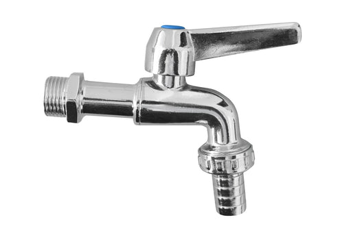 RUBINETTO A SFERA CON PORTAGOMMA CROMATO LUCIDO TIPO EKO-LUX- 1/2- ENOLG- pezzi 1