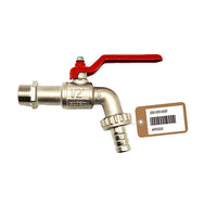 RUBINETTO A SFERA CON PORTAGOMMA F-BRICO- 3/4  DN 14  PN 16- FAIDF- pezzi 1