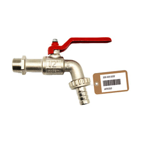 RUBINETTO A SFERA CON PORTAGOMMA F-BRICO- 3/4  DN 14  PN 16- FAIDF- pezzi 1