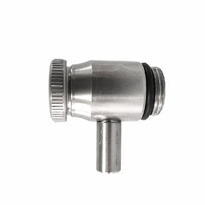 RUBINETTO ANTIGOCCIA INOX FISSO A BOTTONE- 1/2- senza- pezzi 1