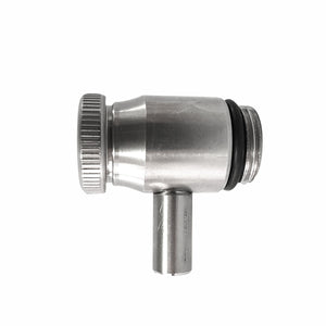 RUBINETTO ANTIGOCCIA INOX FISSO A BOTTONE- 1/2- senza- pezzi 1