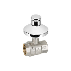 VALVOLA A SFERA AD INCASSO CON CAPPUCCIO- 1/2''  DN 15  PN 64- BUGAT- pezzi 1