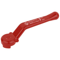 LEVA ALLUMINIO ROSSA PER VALVOLE E RUBINETTI BUGATTI- 1- BUGAT- pezzi 1