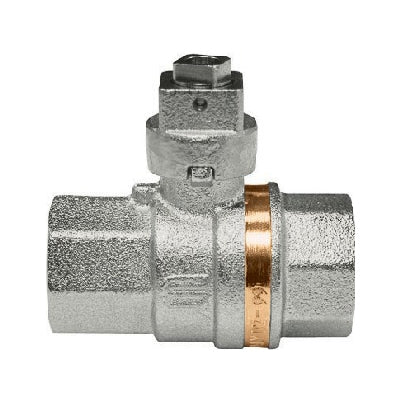 VALVOLA A SFERA GALAXY FF CON CAPPUCCIO PIOMBATURA- 1/2  DN 15  PN 63- EFFEB- pezzi 1