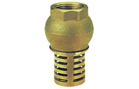 VALVOLA DI FONDO IN OTTONE- 1/2- ITAP- pezzi 1