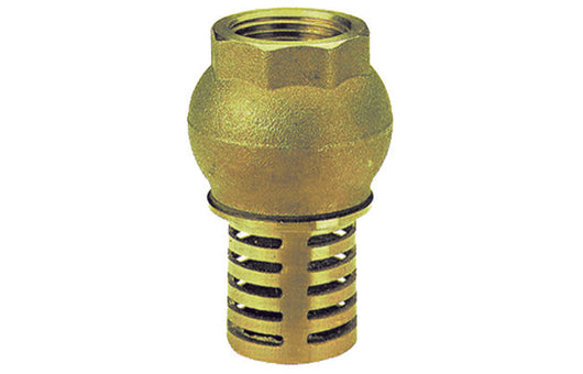 VALVOLA DI FONDO IN OTTONE- 11/2- ITAP- pezzi 1