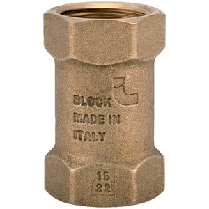 VALVOLA DI RITEGNO BLOCK- 1/2- ITAP- pezzi 1