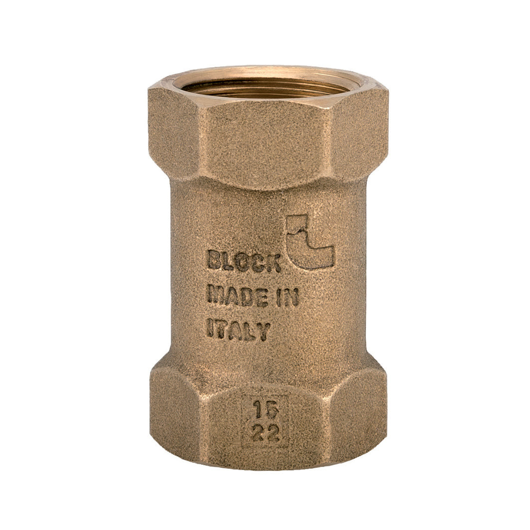 VALVOLA DI RITEGNO BLOCK- 1/2- ITAP- pezzi 1