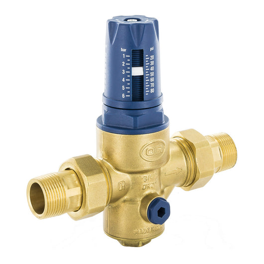 RIDUTTORE DI PRESSIONE A MEMBRANA TWIST PN 25 SENZA MANOMETRO- 1/2- OR- pezzi 1