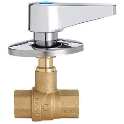 VALVOLA A SFERA DA INCASSO FF CON LEVA E ROSONE- 1/2  DN 15  PN 40- FIV- pezzi 1