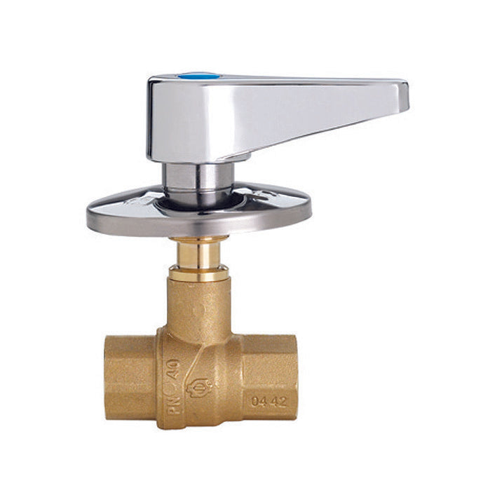 VALVOLA A SFERA DA INCASSO FF CON LEVA E ROSONE- 1/2  DN 15  PN 40- FIV- pezzi 1