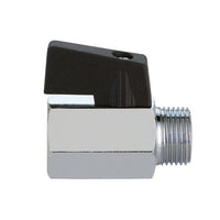 RUBINETTO A SFERA MASCHIO FEMMINA CROMATO- 3/8  DN 8  PN 10- FIV- pezzi 1