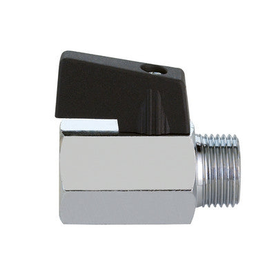 RUBINETTO A SFERA MASCHIO FEMMINA CROMATO- 1/2  DN 10  PN 10- FIV- pezzi 1