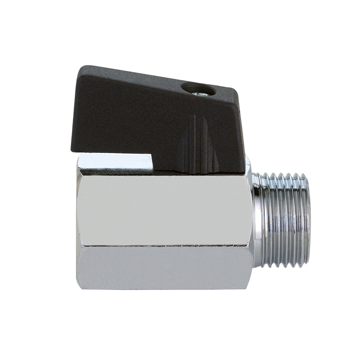 RUBINETTO A SFERA MASCHIO FEMMINA CROMATO- 3/4  DN 12  PN 10- FIV- pezzi 1