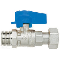 RUBINETTO A SFERA DIRITTO MASCHIO-GIRELLO FEMMINA- 1/2 x 1/2  DN 10  PN 10- FIV- pezzi 1