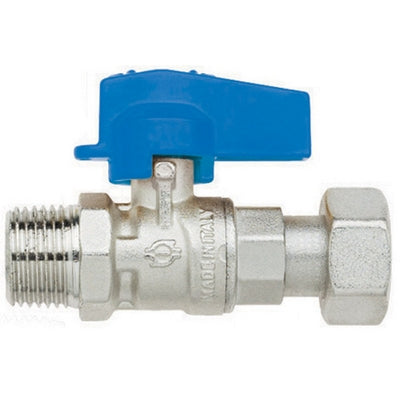 RUBINETTO A SFERA DIRITTO MASCHIO-GIRELLO FEMMINA- 1/2 x 1/2  DN 10  PN 10- FIV- pezzi 1