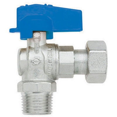 RUBINETTO A SFERA SQUADRA MASCHIO - DADO GIREVOLE FEMMINA- 1/2 x 1/2  DN 10  PN 10- FIV- pezzi 1