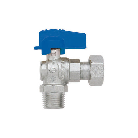 RUBINETTO A SFERA SQUADRA MASCHIO - DADO GIREVOLE FEMMINA- 1/2 x 1/2  DN 10  PN 10- FIV- pezzi 1