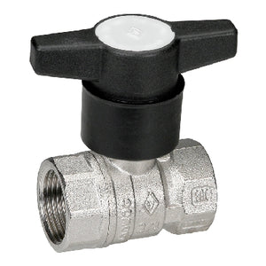 VALVOLA A SFERA FEMMINA-FEMMINA C/PROLUNGA NYLON- 3/4  DN 20  PN 25- BUGAT- pezzi 1