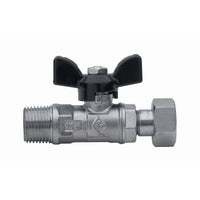 VALVOLA A SFERA FILETTATURA MASCHIO CON GIRELLO- 1/2 x 1/2   PN 30- RB- pezzi 1