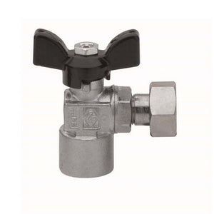 VALVOLA A SFERA A SQUADRA FIL F CON GIRELLO- 1/2 x 1/2  DN 15  PN 30- RB- pezzi 1