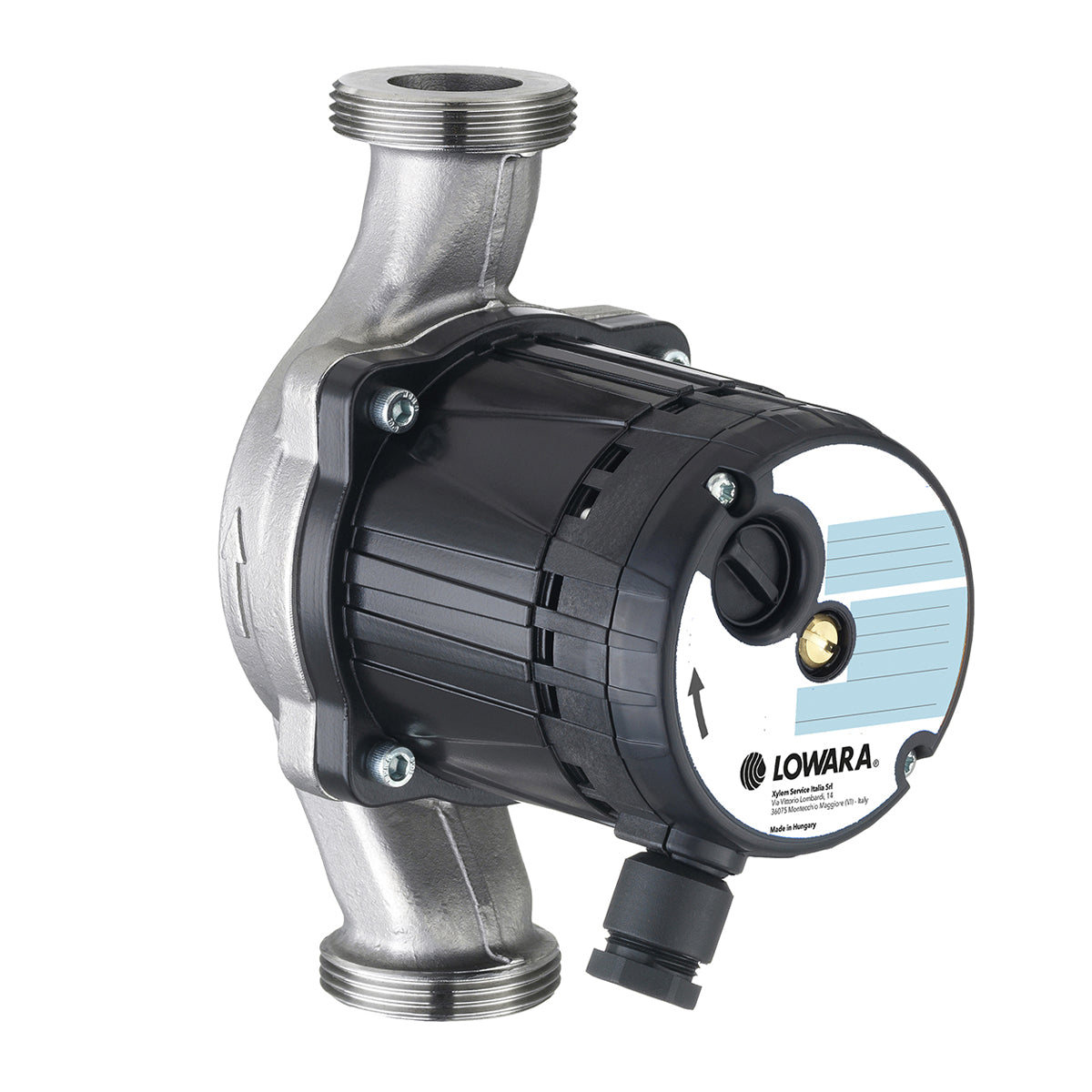 CIRCOLATORE INOX PER SISTEMI SANITARI MOD. TLCN- 25-6M L. 130 - R 11/2 - DN 25- LOWAR- pezzi 1