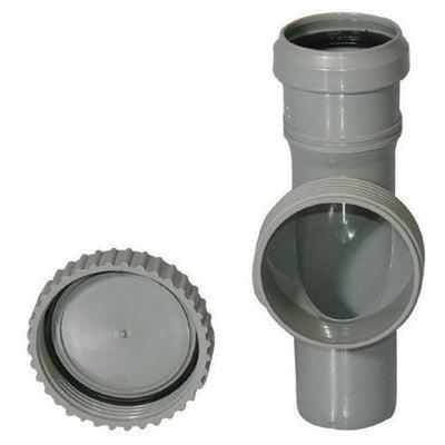 ISPEZIONE PP HTRE CON TAPPO TONDO FILETTATO VALSIR- Diam. 50- VALSI- pezzi 1