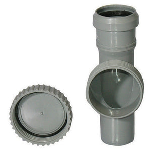 ISPEZIONE PP HTRE CON TAPPO TONDO FILETTATO VALSIR- Diam. 110- VALSI- pezzi 1