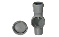 ISPEZIONE PP HTRE CON TAPPO TONDO FILETTATO VALSIR- Diam. 110- VALSI- pezzi 1