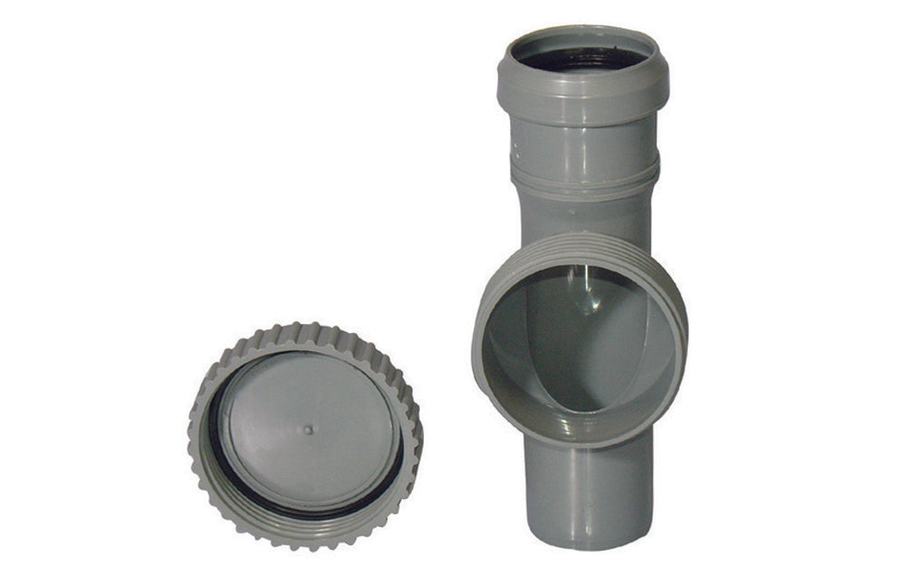 ISPEZIONE PP HTRE CON TAPPO TONDO FILETTATO VALSIR- Diam. 90- VALSI- pezzi 1