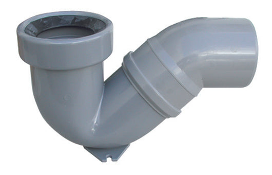 SIFONE ALLACCIAMENTO VASO TURCA USCITA ORIZZONTALE- Diam. 110- VALSI- pezzi 1