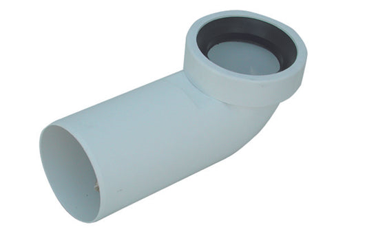 CURVA BIANCA WC  HTSB  CON GUARNIZIONE  VALSIR- Diam. 110  90  °- VALSI- pezzi 1