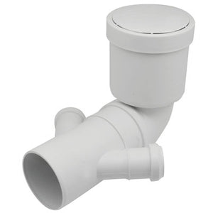 CURVA WC PROLUNGATA CON DOPPIO ATTACCO- Diam. 90/40- VALSI- pezzi 1