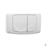 PLACCA DOPPIA SCARICO RIOS VALSIR- Bianco- VALSI- pezzi 1