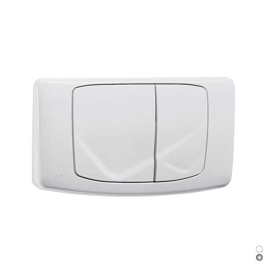 PLACCA DOPPIA SCARICO RIOS VALSIR- Cromato Lucido- VALSI- pezzi 1