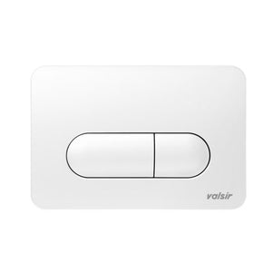 PLACCA 2 PULSANTI PER CASSETTE PNEU EVOLUT E TROPEA 3- Bianca- VALSI- pezzi 1