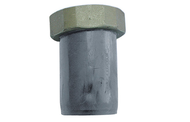 CODOLO DIRITTO IN PVC CON FLANGIA E DADO- 11/2- BONOM- pezzi 1