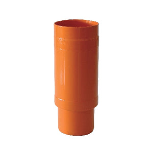 GIUNTO DI RIPARAZIONE IN PVC ARANCIO- Diam. 100- ESCLU- pezzi 1
