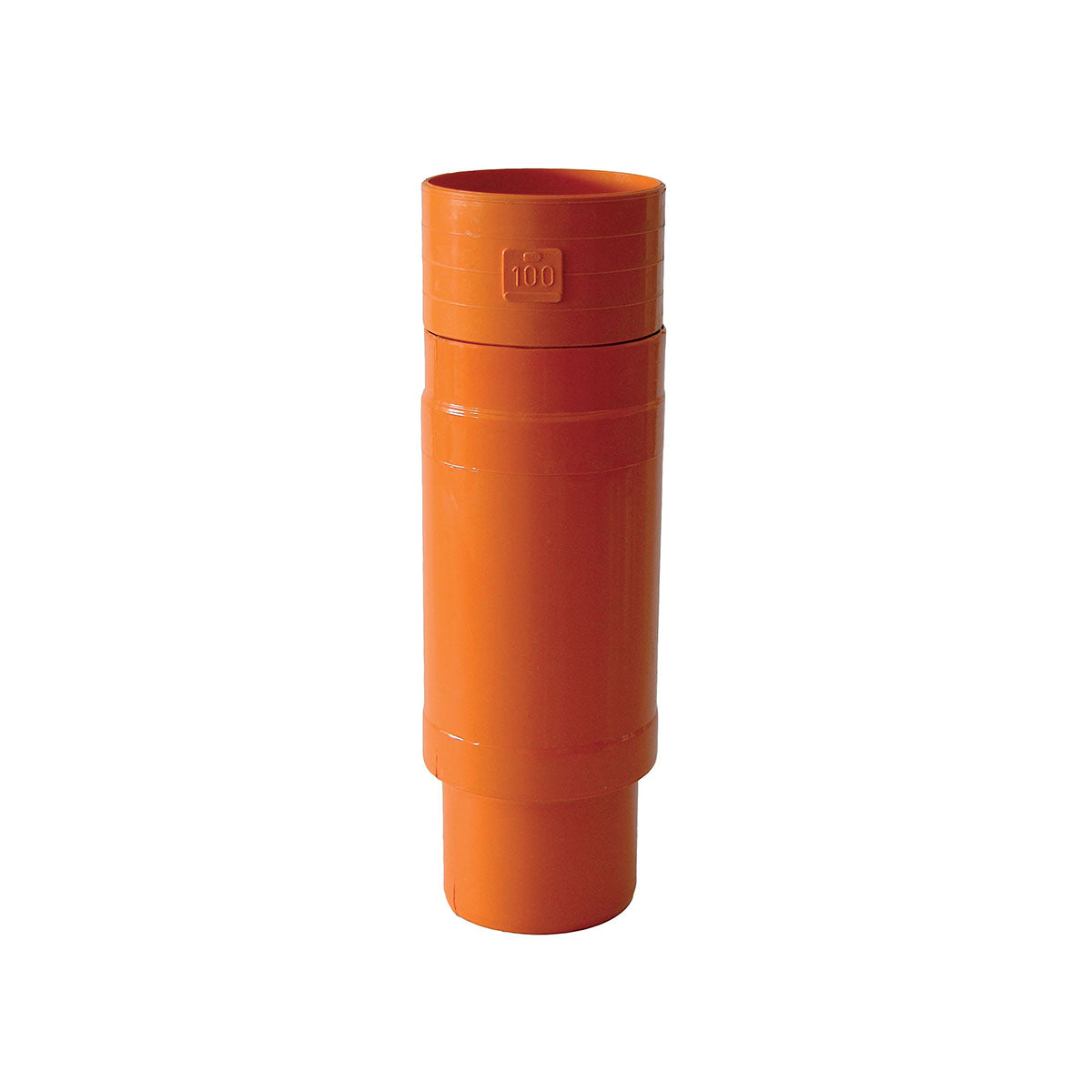 GIUNTO DI RIPARAZIONE 2 PEZZI PVC ARANCIO- Diam. 63- ESCLU- pezzi 1