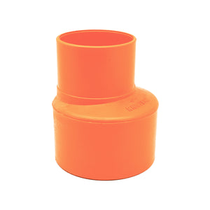 RIDUZIONE IN PVC ARANCIO- Diam. 125F x 110M- ESCLU- pezzi 1